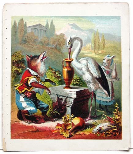 Original c1880 aesop fables - original, aesop's