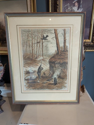 Victorian antique chromolitho - victorian,