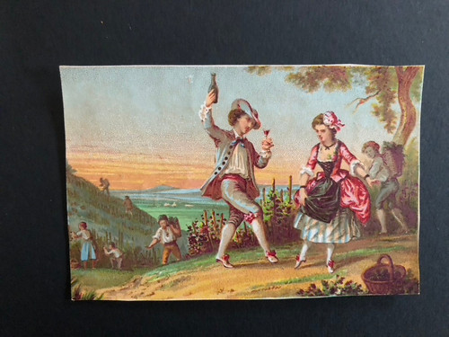 Small chromolithograph paper