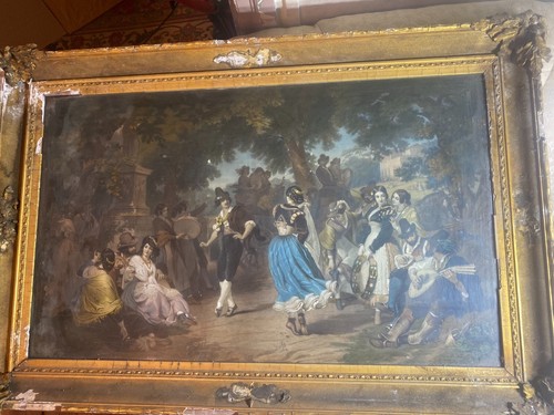 Huge antique celebratory - antique, "celebratory